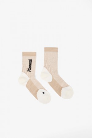 NNormal Merino socks 2 Beige | 07UJQHXLR