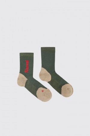 NNormal Merino socks 2 Grønn | 09TSRVLWU