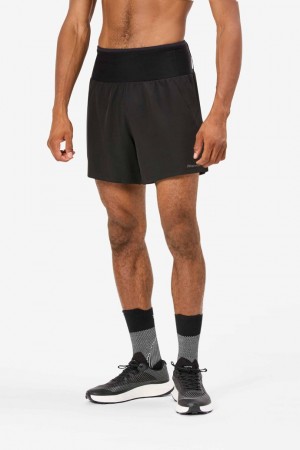 NNormal Race Shorts Svarte | 84WGPKXRY