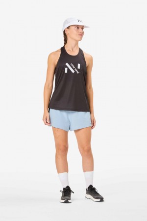 NNormal Race Tank Svarte | 86XZWTNIU
