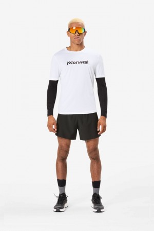 NNormal Race T-shirt Hvite | 57XFJIKGW