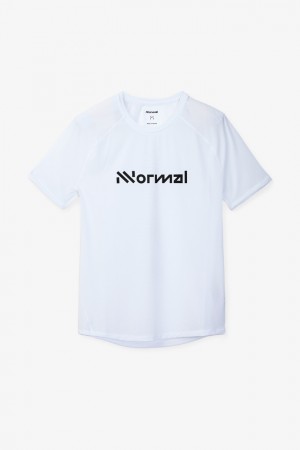 NNormal Race T-shirt NN Hvite | 68MDYBNSI