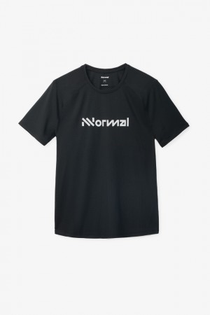 NNormal Race T-shirt NN Svarte | 54IJCGSPK